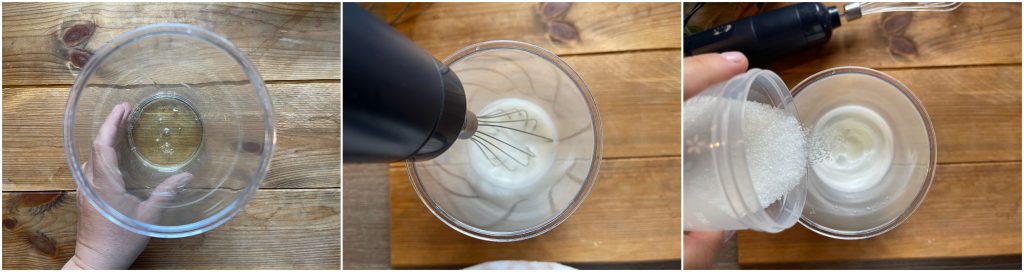Meringues in de airfryer