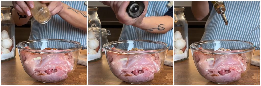 Sinaasappelkip in multicooker