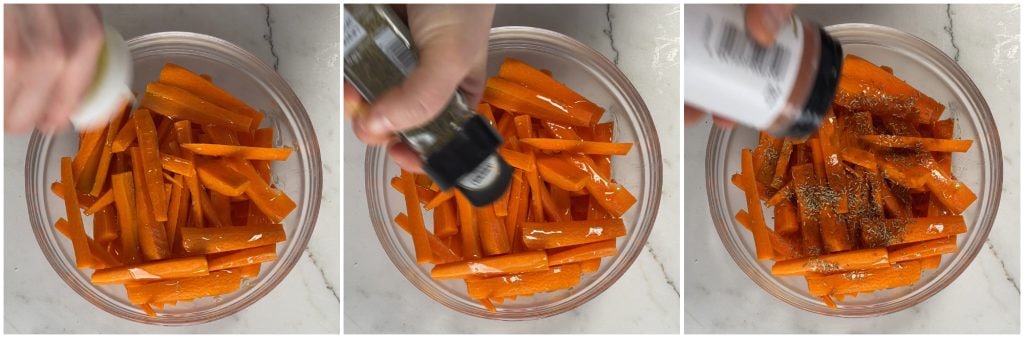 wortelen in de airfryer