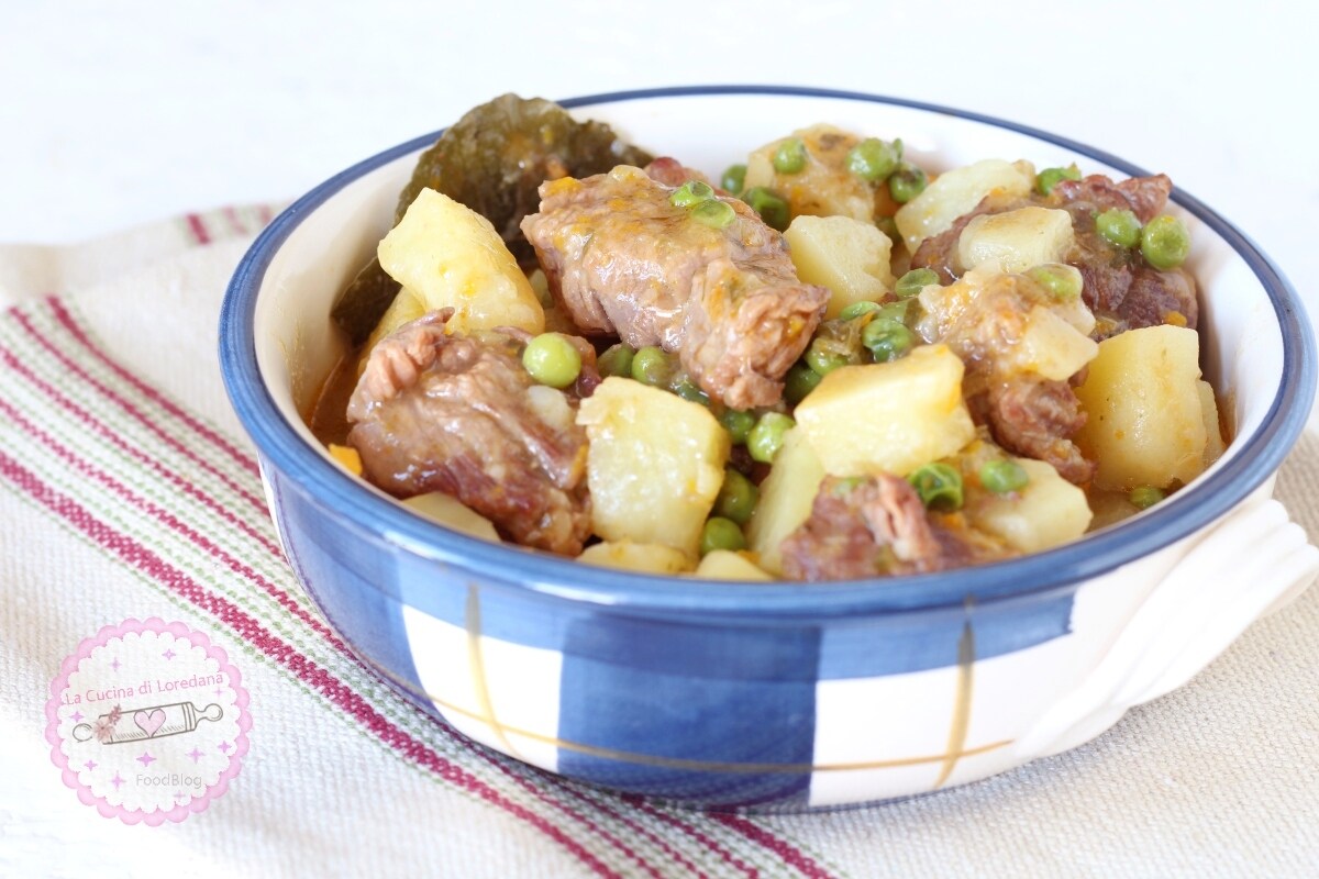 STOOFPOT MET ERWTEN EN AARDAPPELEN de meest malse en lekkerste