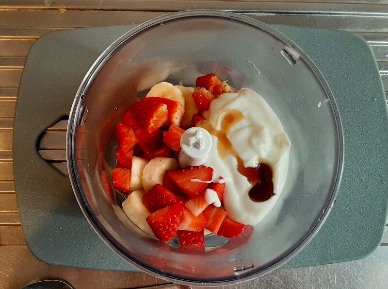 stop alles in de blender, je kunt ook geen suiker toevoegen