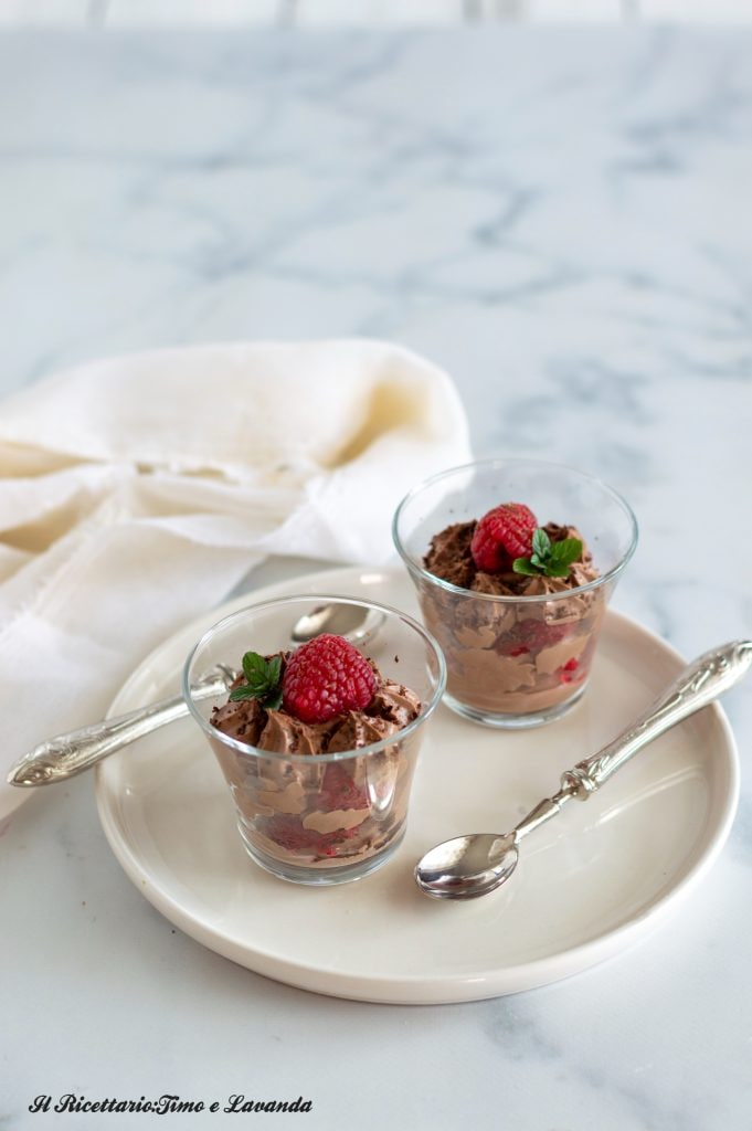 suikervrije chocolademousse
