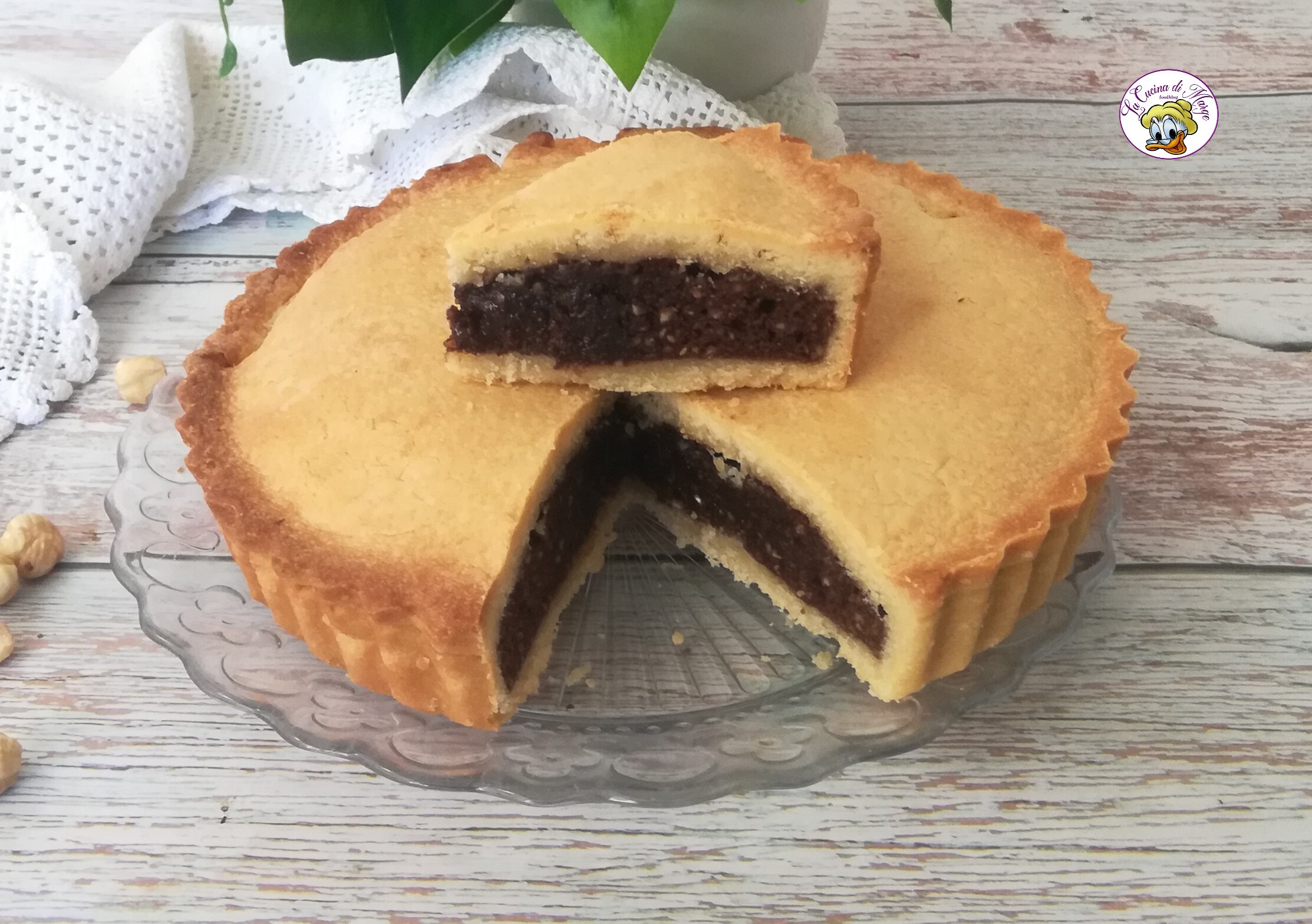 FRANGIPANE TAART met HAZELNOOT