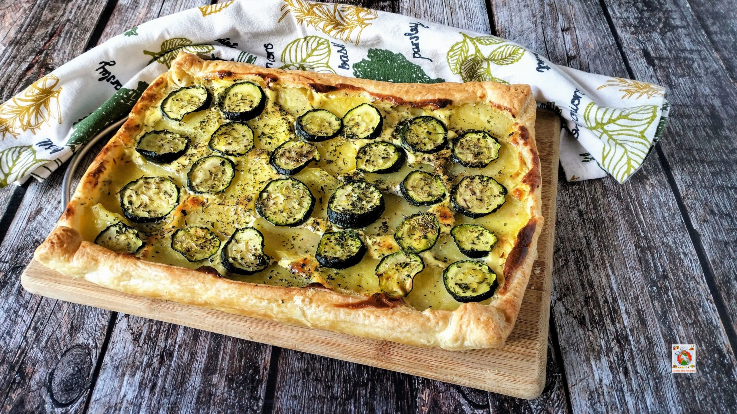 Taart met aardappelen en courgettes: de troef voor een gemakkelijke en smakelijke maaltijd