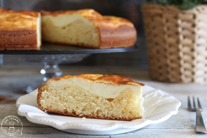 Ricotta en sinaasappeltaart in de airfryer