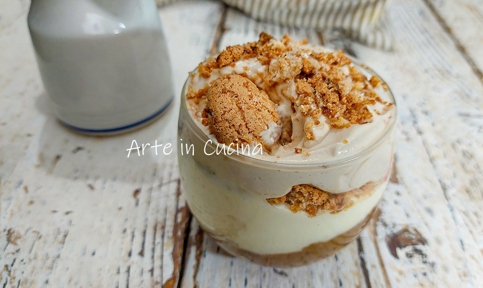 TIRAMISÙ met KOFFIE en diplomatieke met amaretti