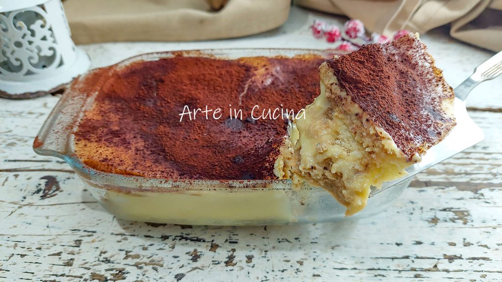 TIRAMISù van PANDORO met BANKETBAKKERSROOM