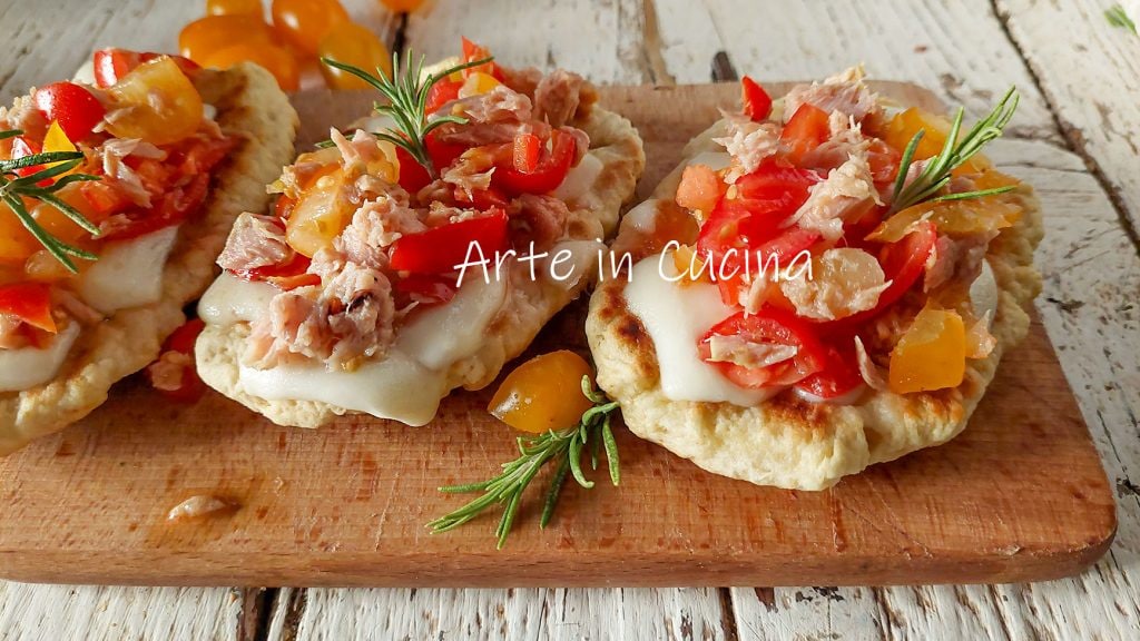 TONIJN en tomaten CROSTINI in de pan
