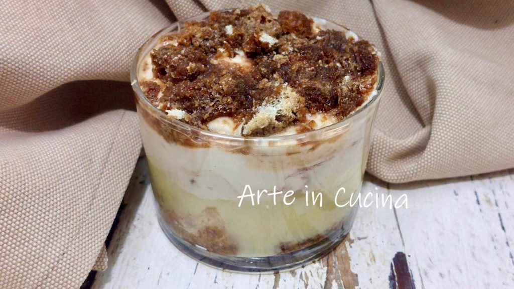 TRIFLE al KOFFIE en BANKETBAKKERSROOM met pavesini