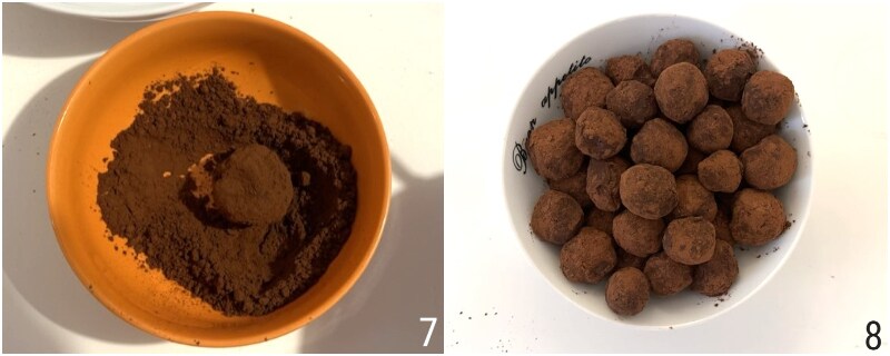 truffels met ricotta en cacao zonder koken zonder boter zonder eieren makkelijk en snel zoet recept in 5 minuten il chicco di mais 4 maak truffels