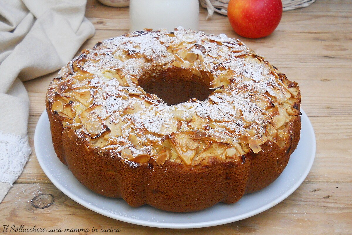 Appel en yoghurt tulband
