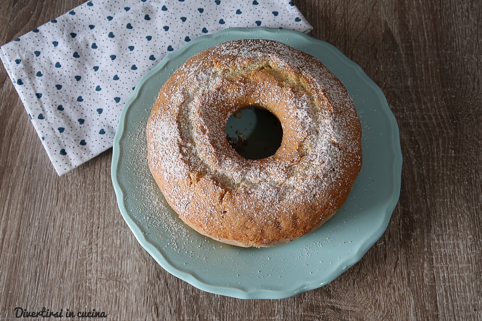 Tulband met slagroom en Nutella