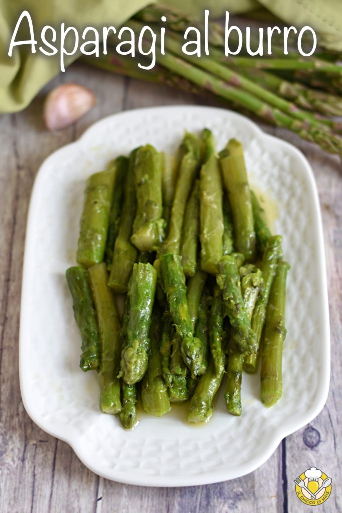 v_ asperges met boter makkelijk en snel recept om asperges in de pan smakelijk te koken il chicco di mais