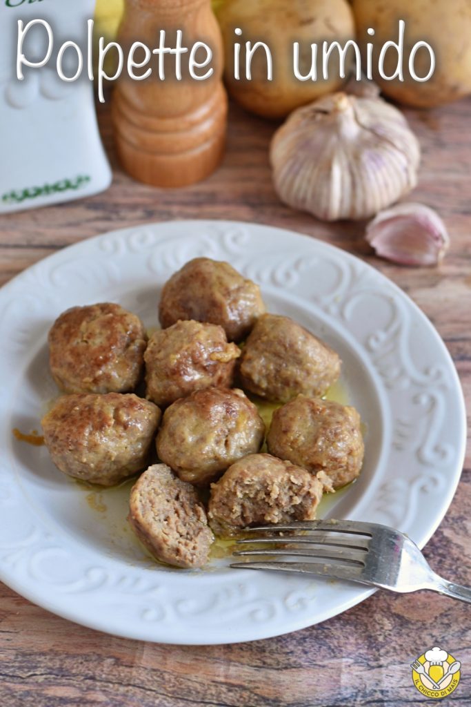 v_ balletjes in witte saus zacht en smakelijk makkelijk recept stap voor stap met video il chicco di mais