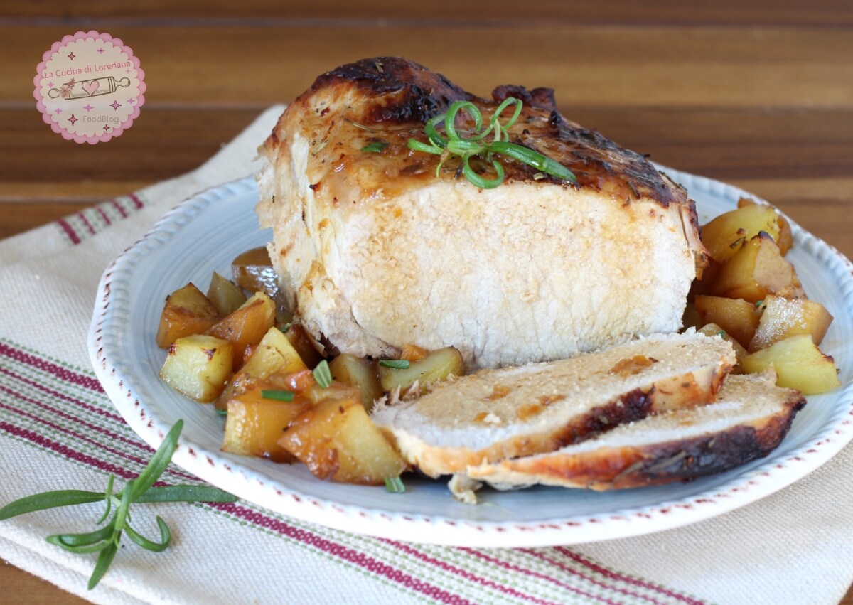VARKENSFILET UIT DE OVEN MET AARDAPPELEN het recept voor een speciaal gebraad