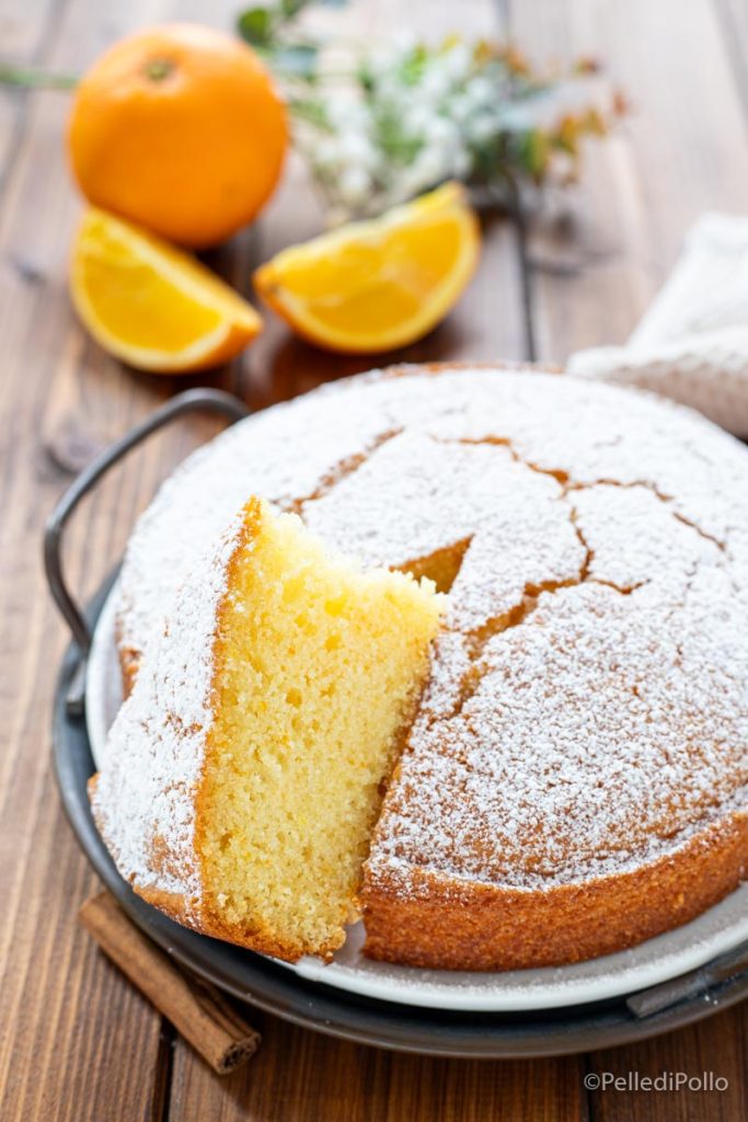 vegan sinaasappeltaart