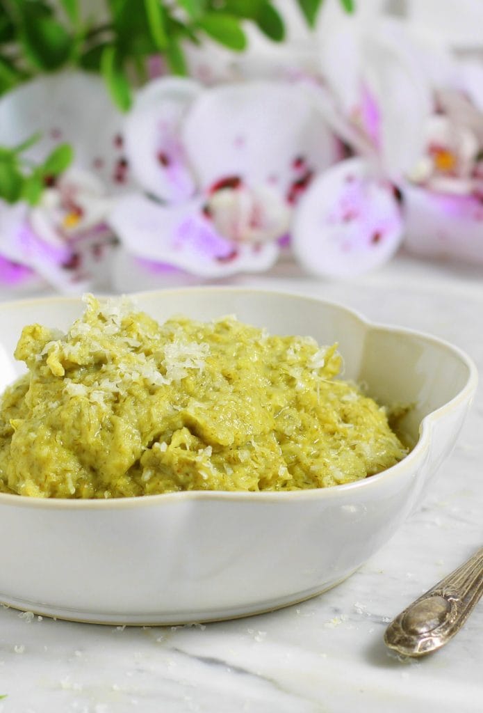 Puree van venkel room en Parmezaan