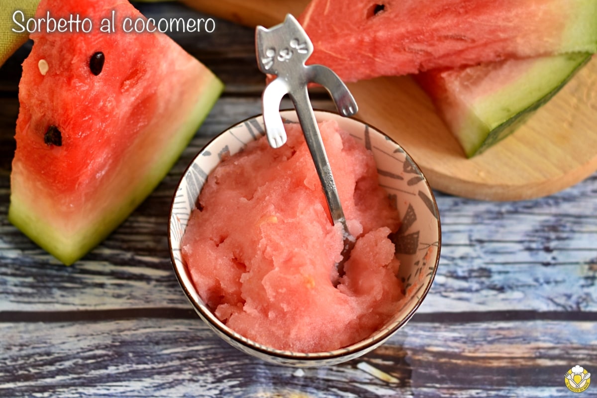 Watermeloensorbet