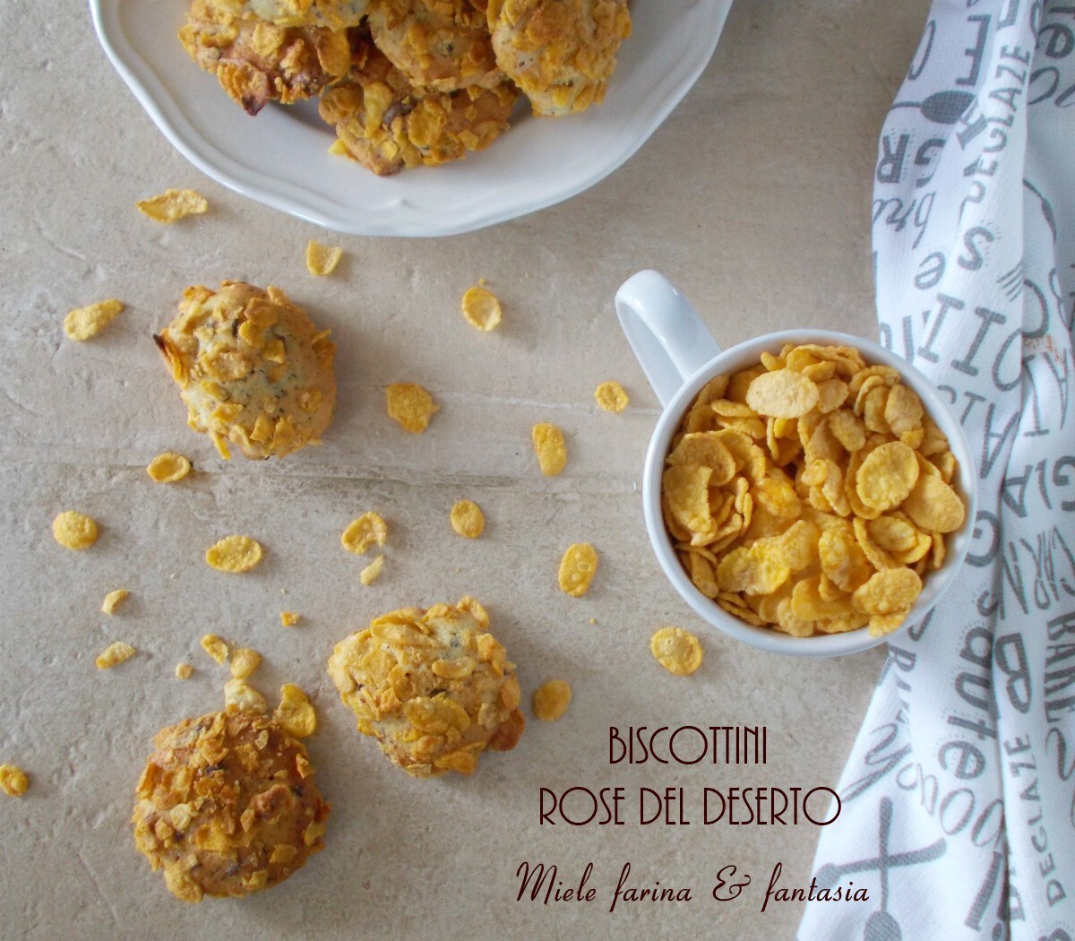 Woestijnrozenkoekjes