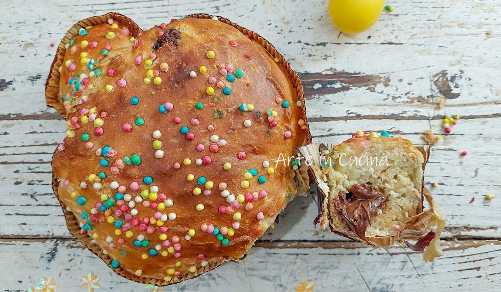 ZACHTE COLOMBA met NUTELLA