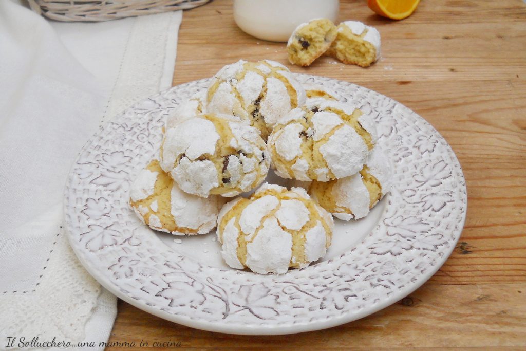 zachte sinaasappel- en chocoladekoekjes