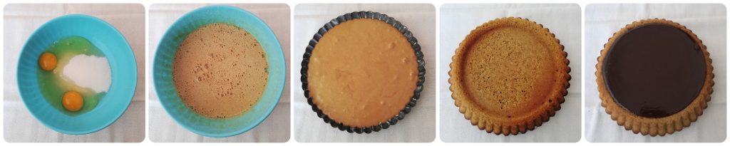 ZACHTE TAART met KOFFIE en CHOCOLADE