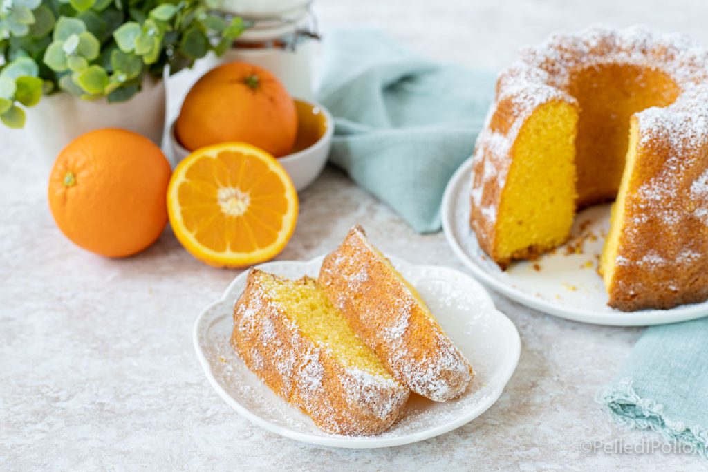 zachte sinaasappelcake