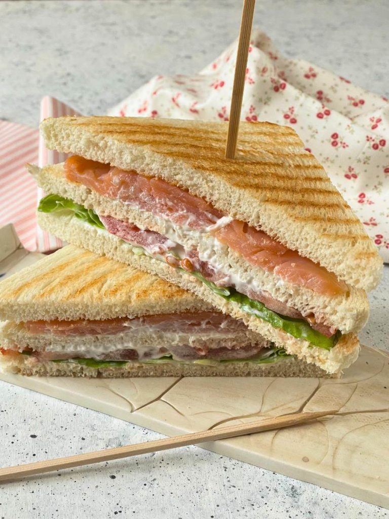 zalm club sandwich