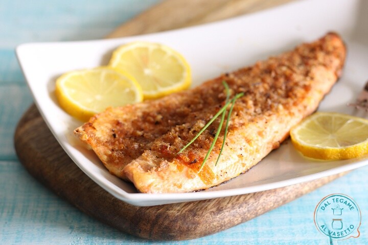 Zalmforel uit de magnetron