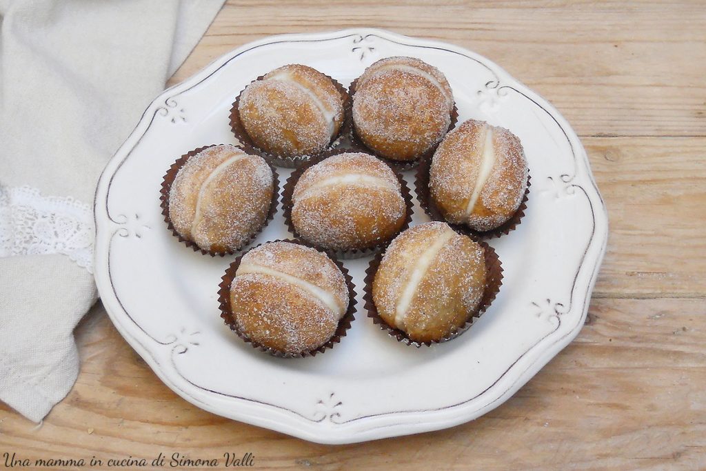 zoete perziken met koffie en mascarpone