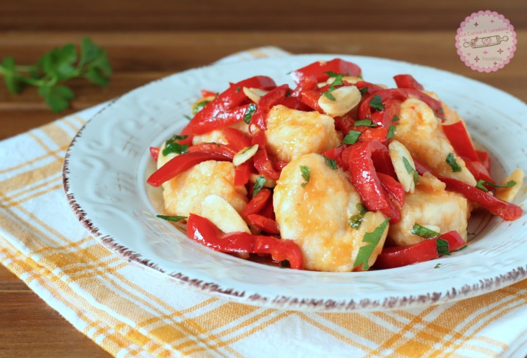 zoetzure kip en paprika
