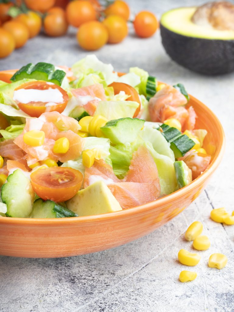 zomerse frisse salade