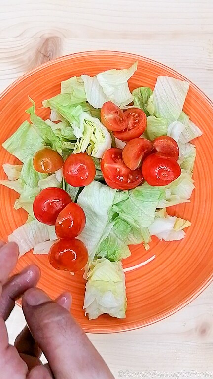 zomerse frisse salade