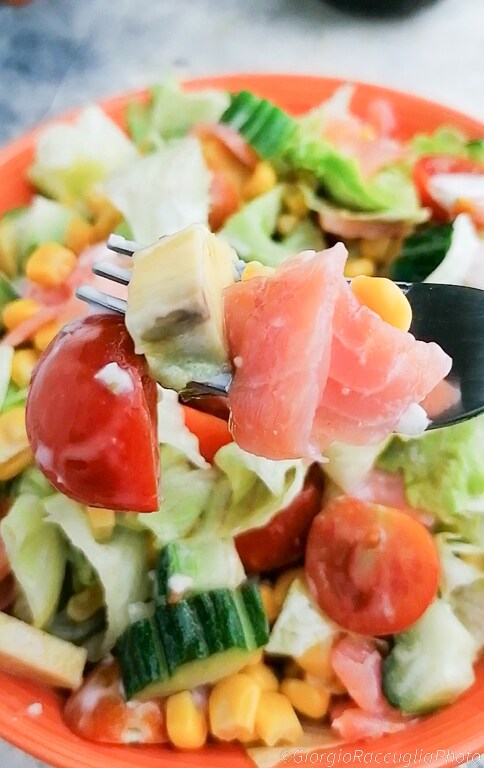zomerse frisse salade