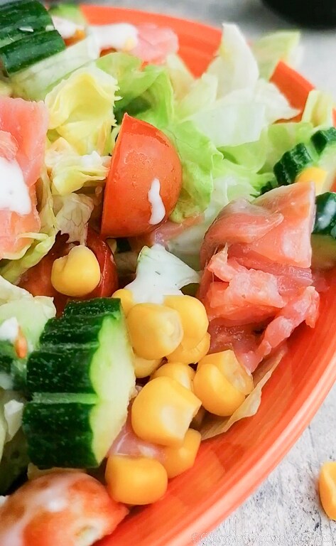 zomerse frisse salade