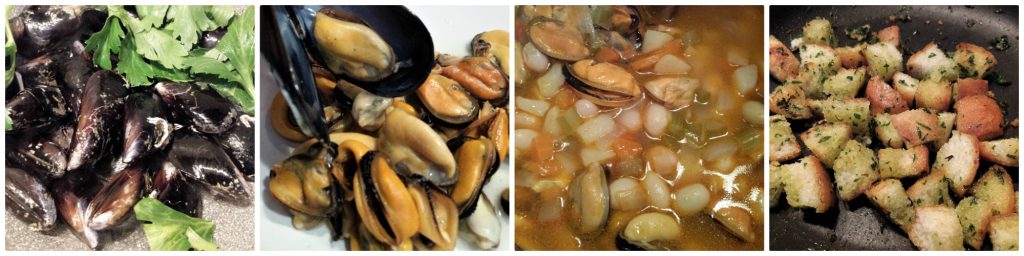 mossel- en bonensoepje