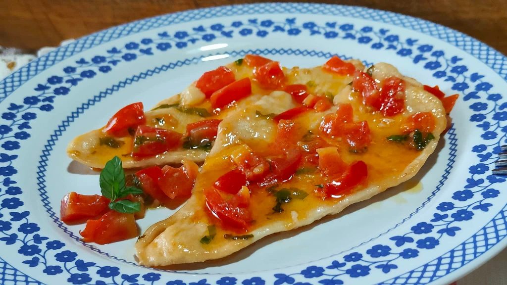 Kipfilet met cherrytomaatjes