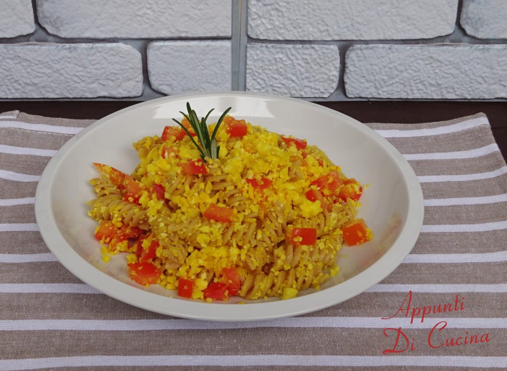 Fusilli bloemkool en saffraan