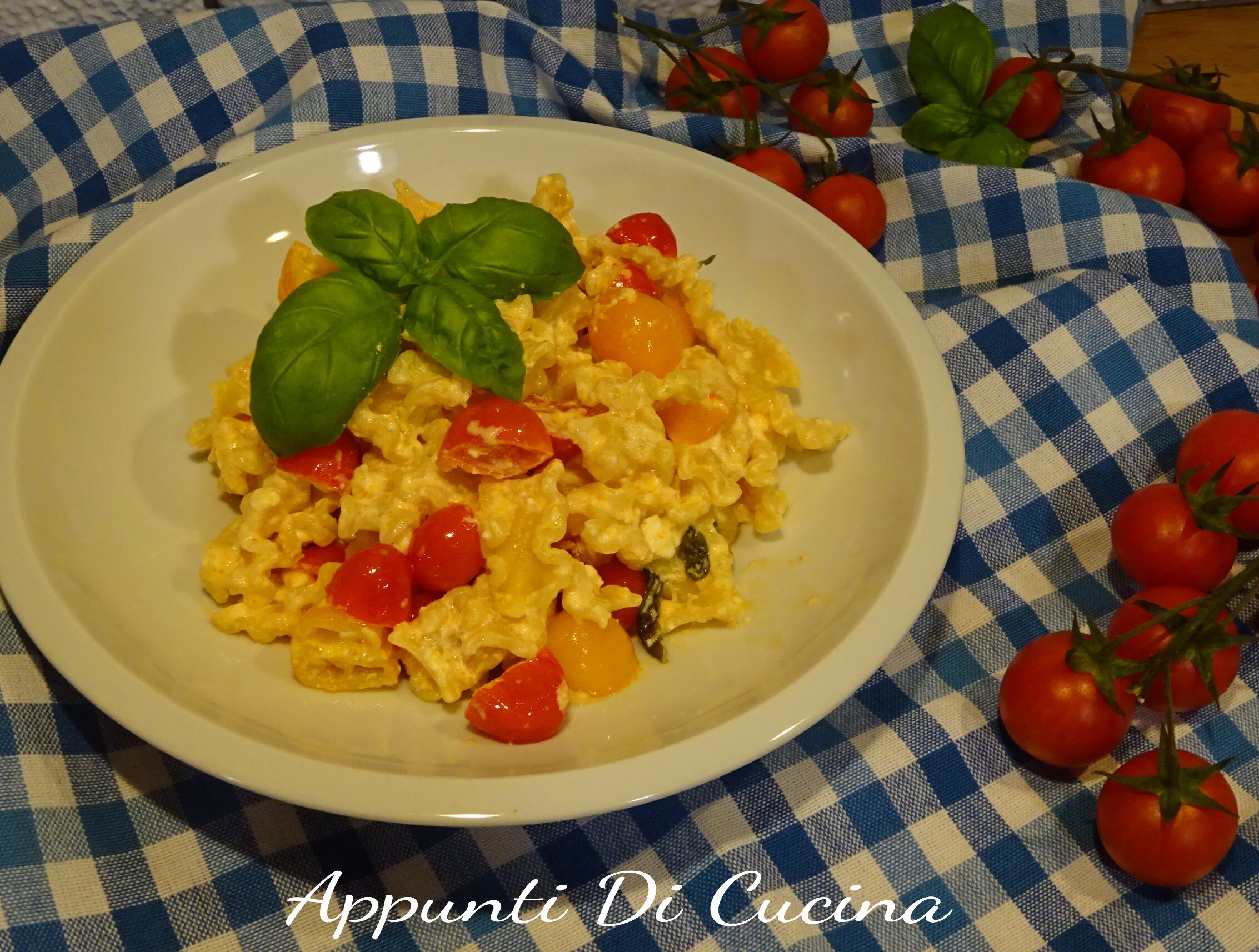 PASTA FETA EN CHERRYTOMATEN