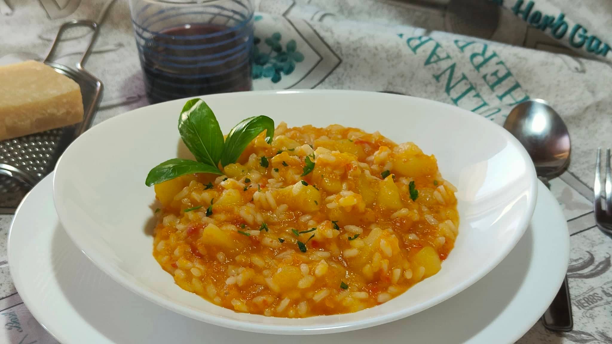 Risotto met Aardappelen