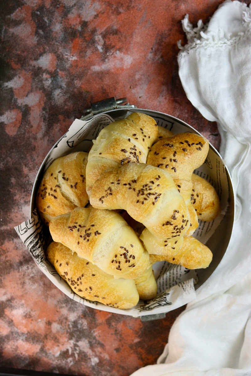 ZACHTE CROISSANTS ZONDER BOTER EN LACTOSE ZOALS DIE VAN OMA