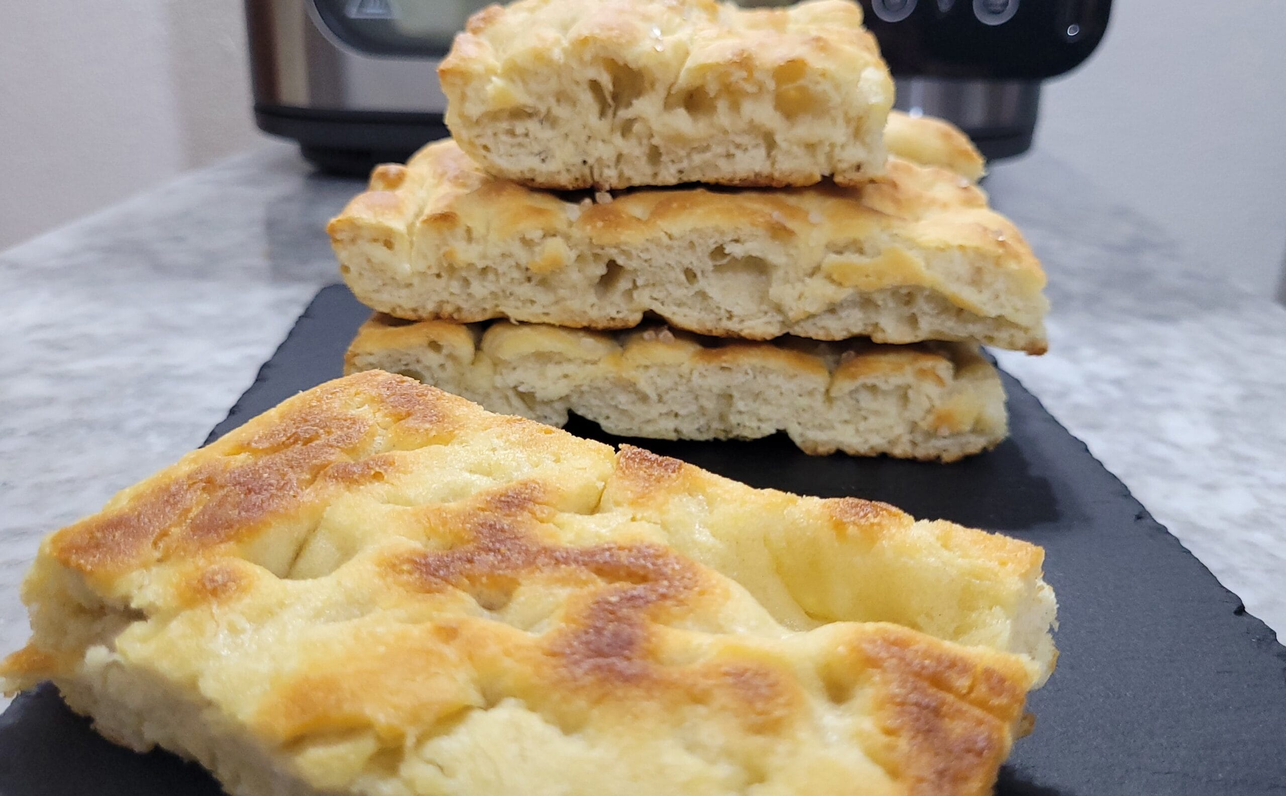 Focaccia in de Airfryer