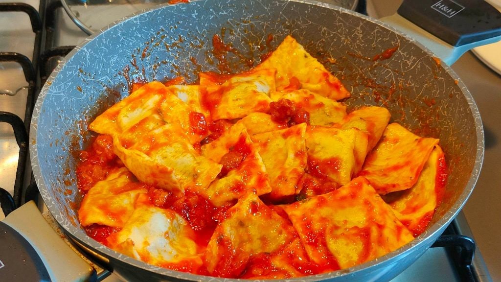 Ravioli met raapstelen