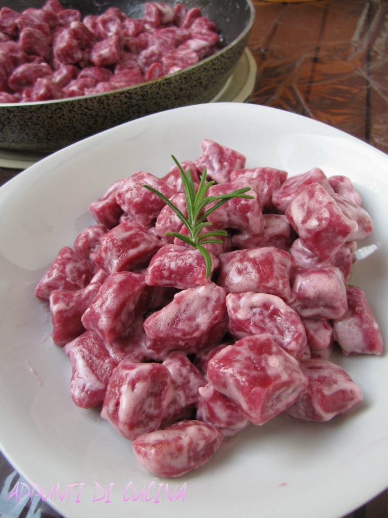 Bieten gnocchi zonder aardappelen