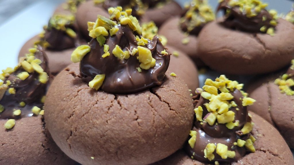 nutellotti met pistachekruimels