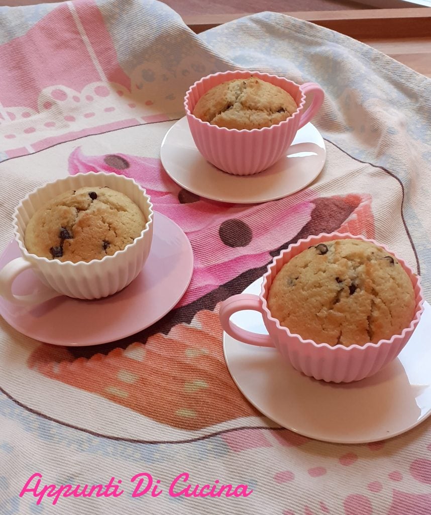 Muffins met water en kokos