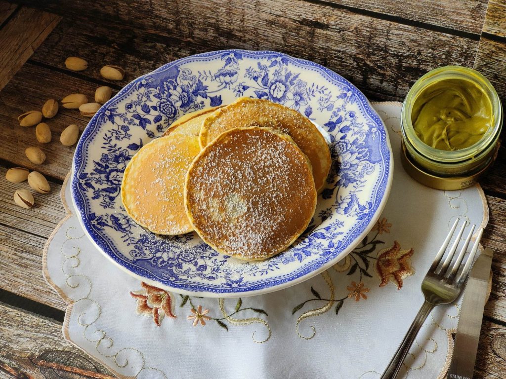 Pistachehart Pancake