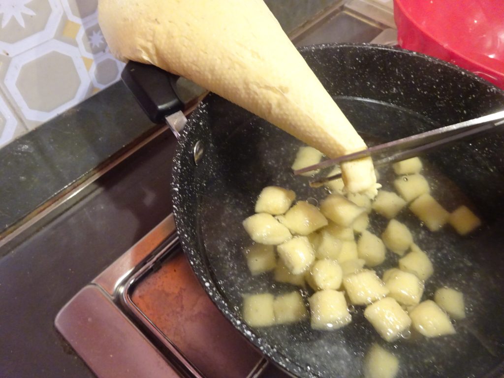 Gnocchi van overgebleven polenta