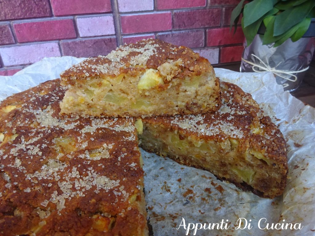 Appeltaart en broodkruimels