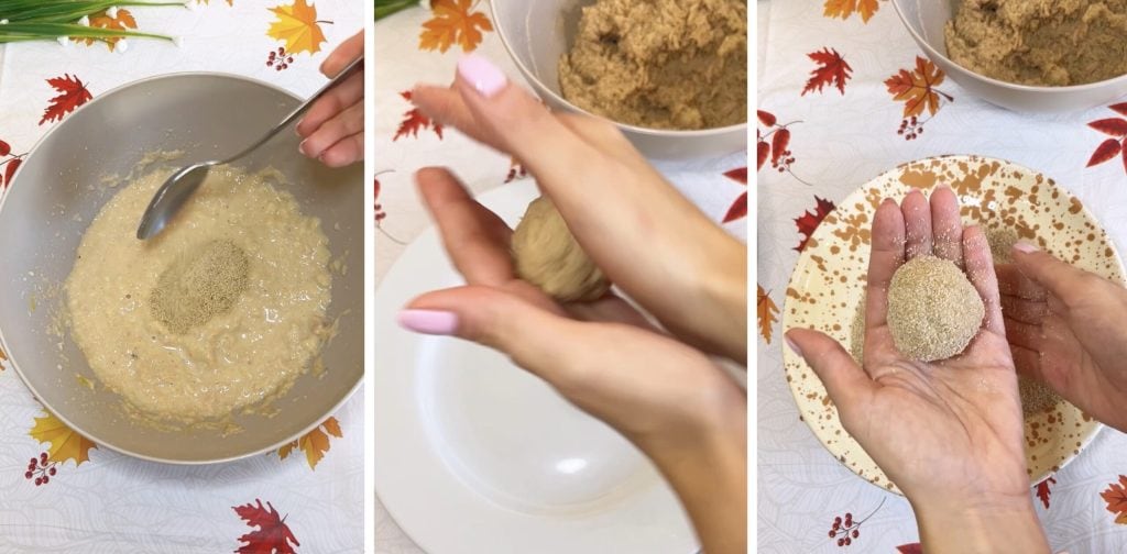 Zachte tonijngehaktballetjes in airfryer